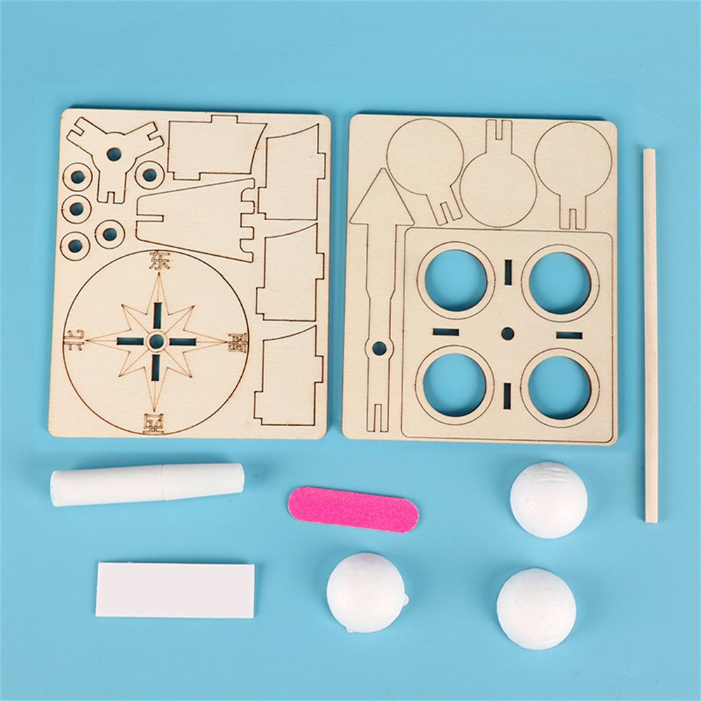 DIY For Children School Projects Educational Kits Wind Vane Model Physics Learning STEM Toy