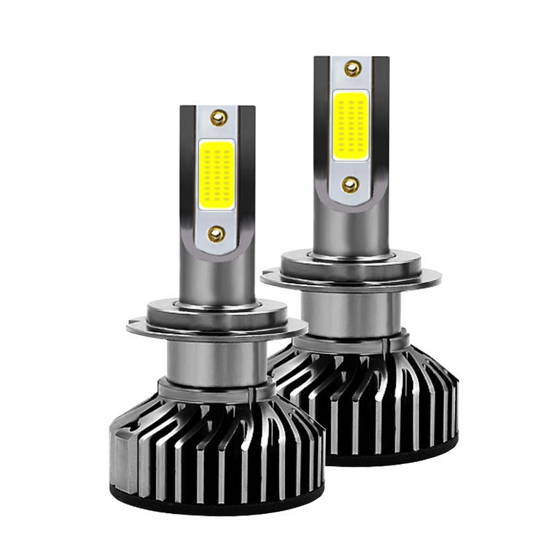 Built-in COB aluminum chuck, H1H3H4H7H11 low beam, high beam, fog headlights, headlights, energy-saving and waterproof