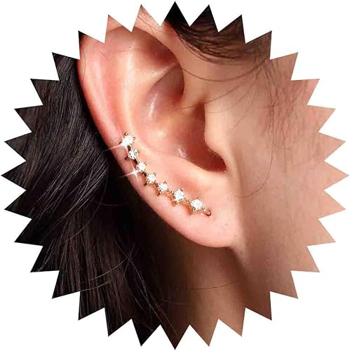 Metal Diamonds Dipper Seven Stars Earrings Ladies Jewelry Earrings For Women