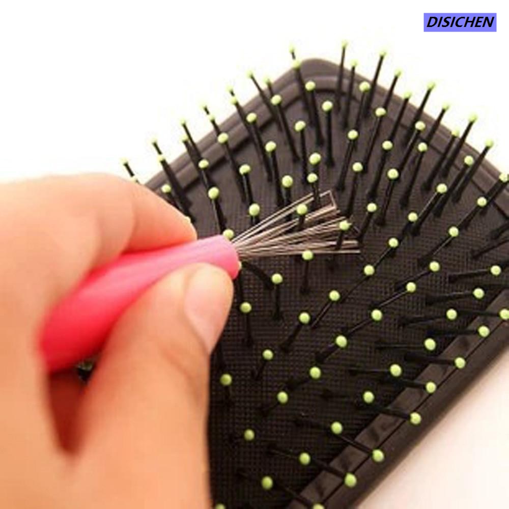 DISICHEN 【The Edge of Beauty】Cabinet Tool Comb Hair Brush Cleaner Embeded Salon Home Pick Handle