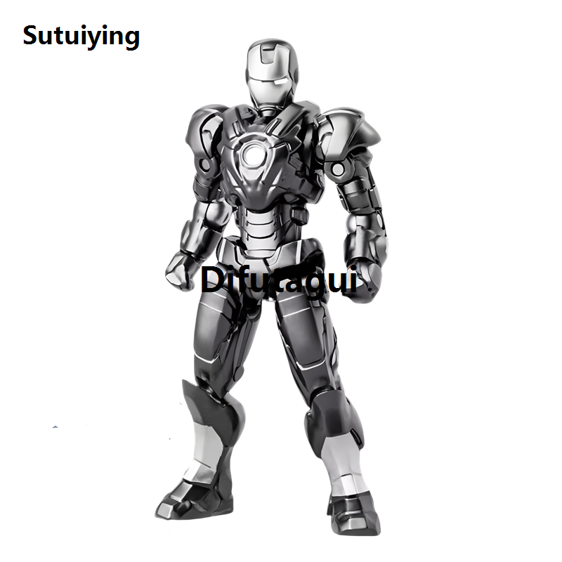 Difutagui Iron Man Tony Stark Blind box MK21 MK25 MK24 Spider-Man Miles Morales Fashion Hot Selling Venom Action Figure Anime Doll Movable Collection Toy Gift
