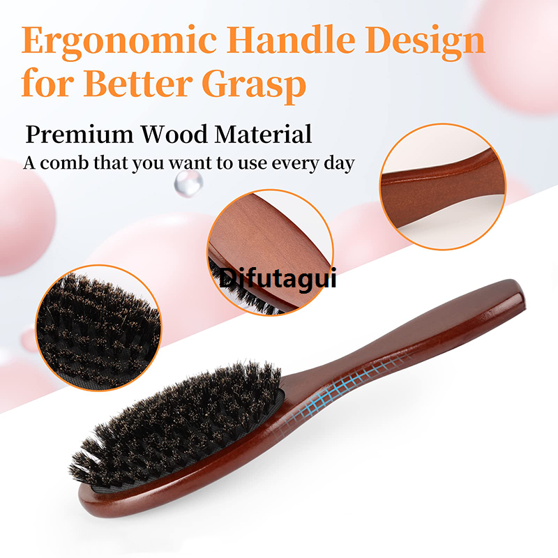 Difutagui Tools: styling hairbrushes, wooden handles, scalp hair, anti-static bristles, Special natural boar hairbrushes, massage combs, paddle brushes, beech combs