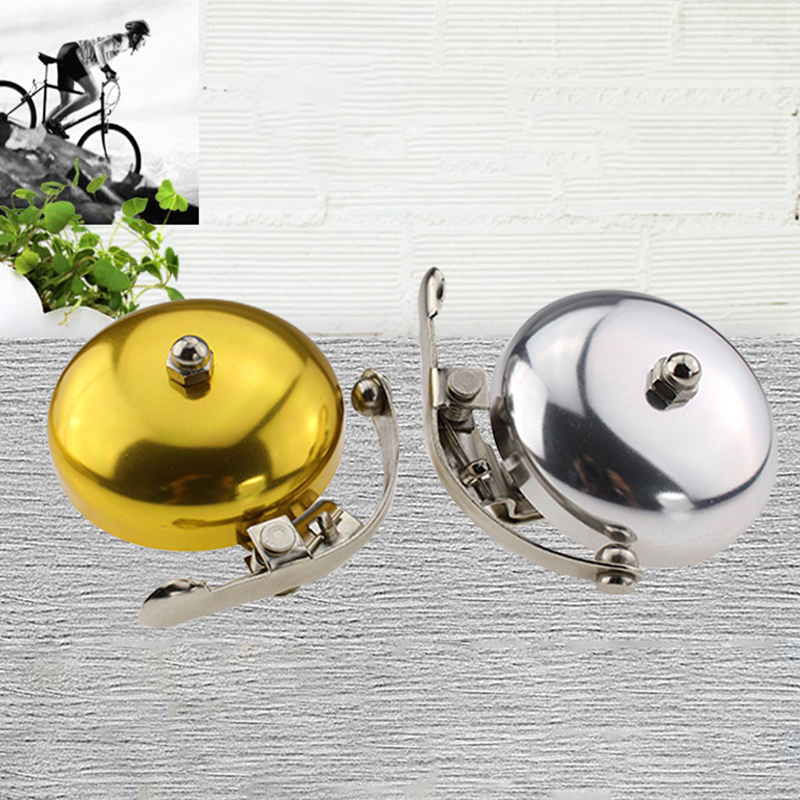 Bicycle Bell Classical Waterproof Aluminum Alloy Loud Sound Easy To Install Bike Accessories Bike Bell Retro Warning Alarm CF8