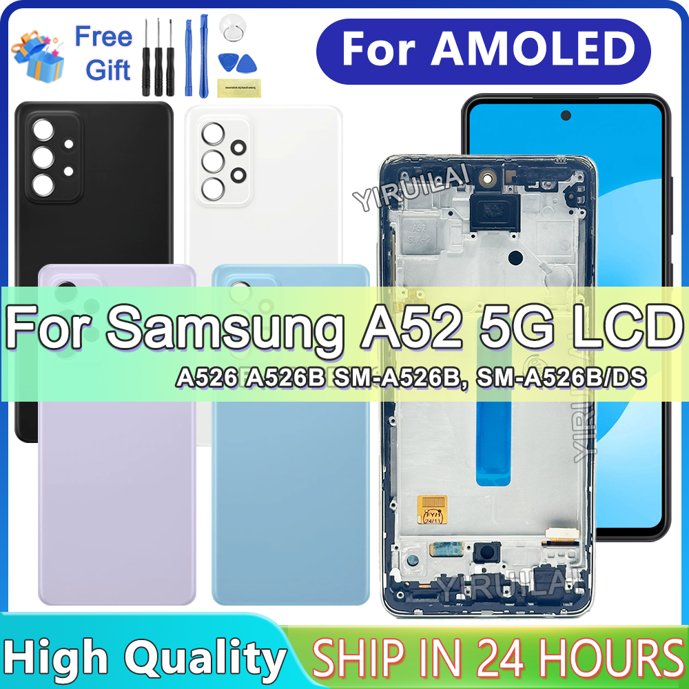TFT Tested For Samsung S23 LCD S911 S911B S911U Display Touch Screen Digitizer For Samsung S23 5G Screen With Frame