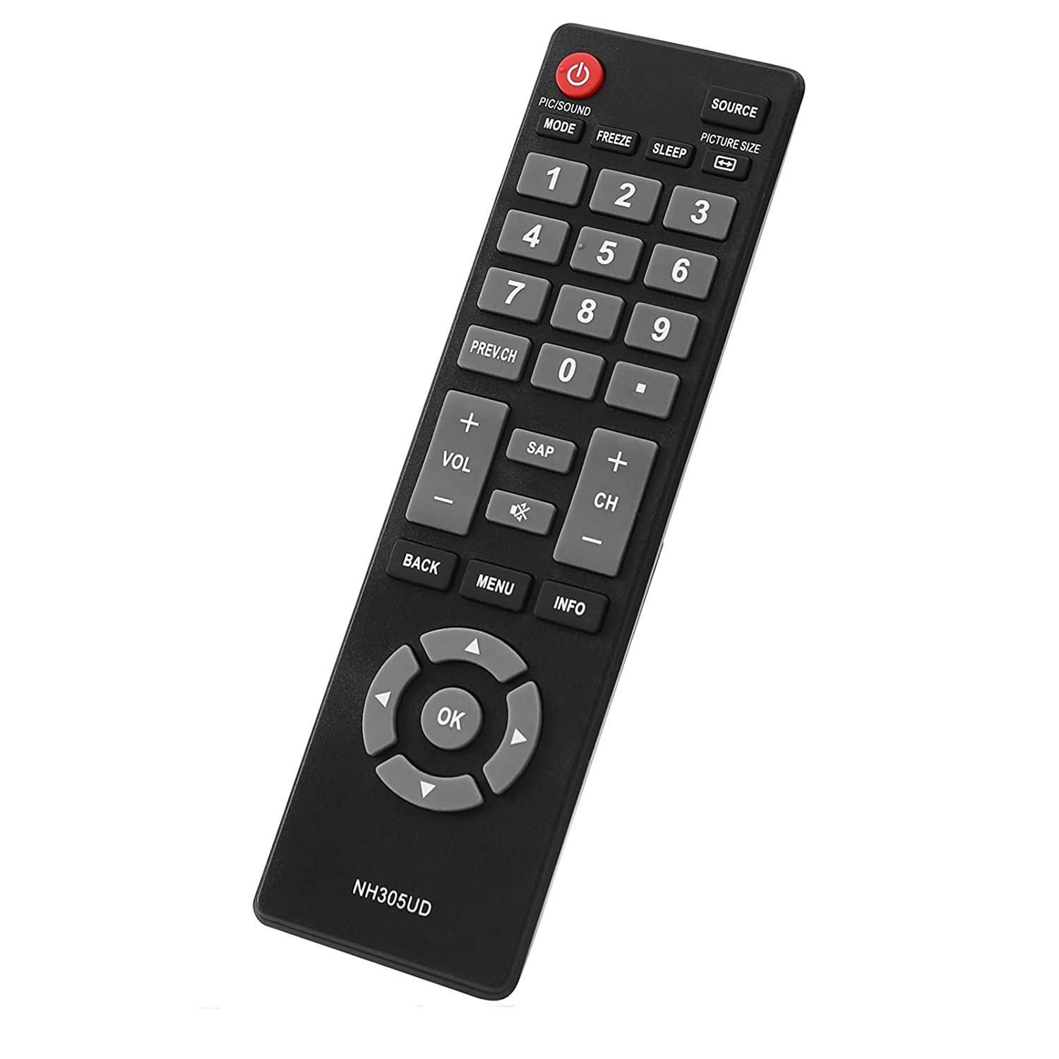 NH305UD TV Remote Control Conpatible for HDTV LF461EM4A
