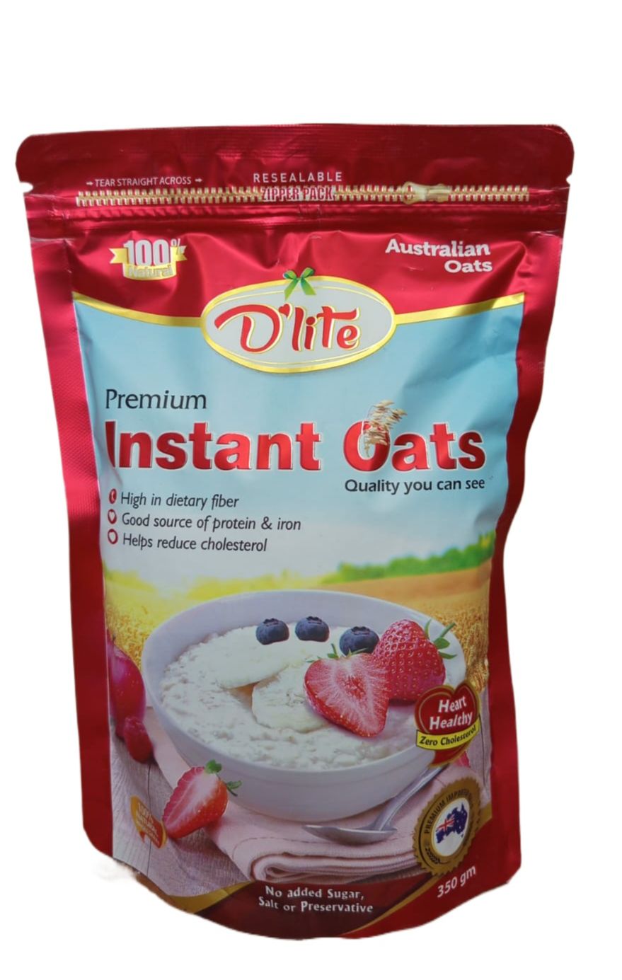 Dlite Premium Instant Oats 350g