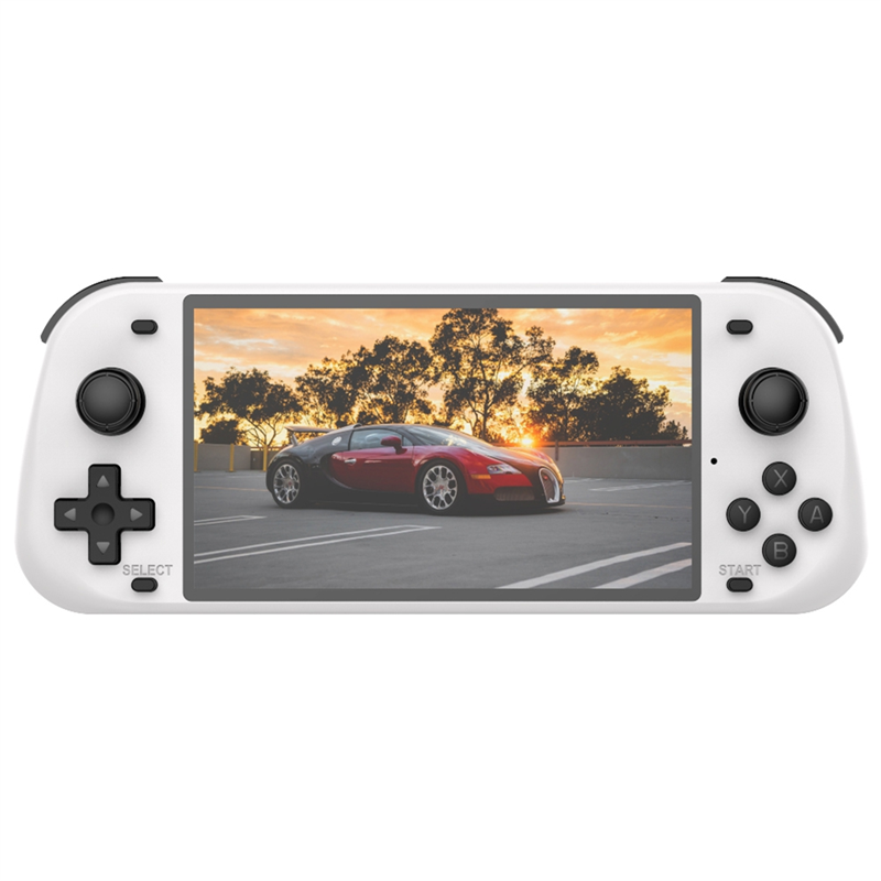 R50S Retro Handheld Game Console 15000 64GB Linux System 5.1inch IPS Screen Dual Player Online Gaming Console A