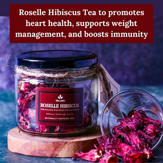 Roselle Hibiscus Tea | 25 grams Hibiscus Tea for Weight loss and Hair Health