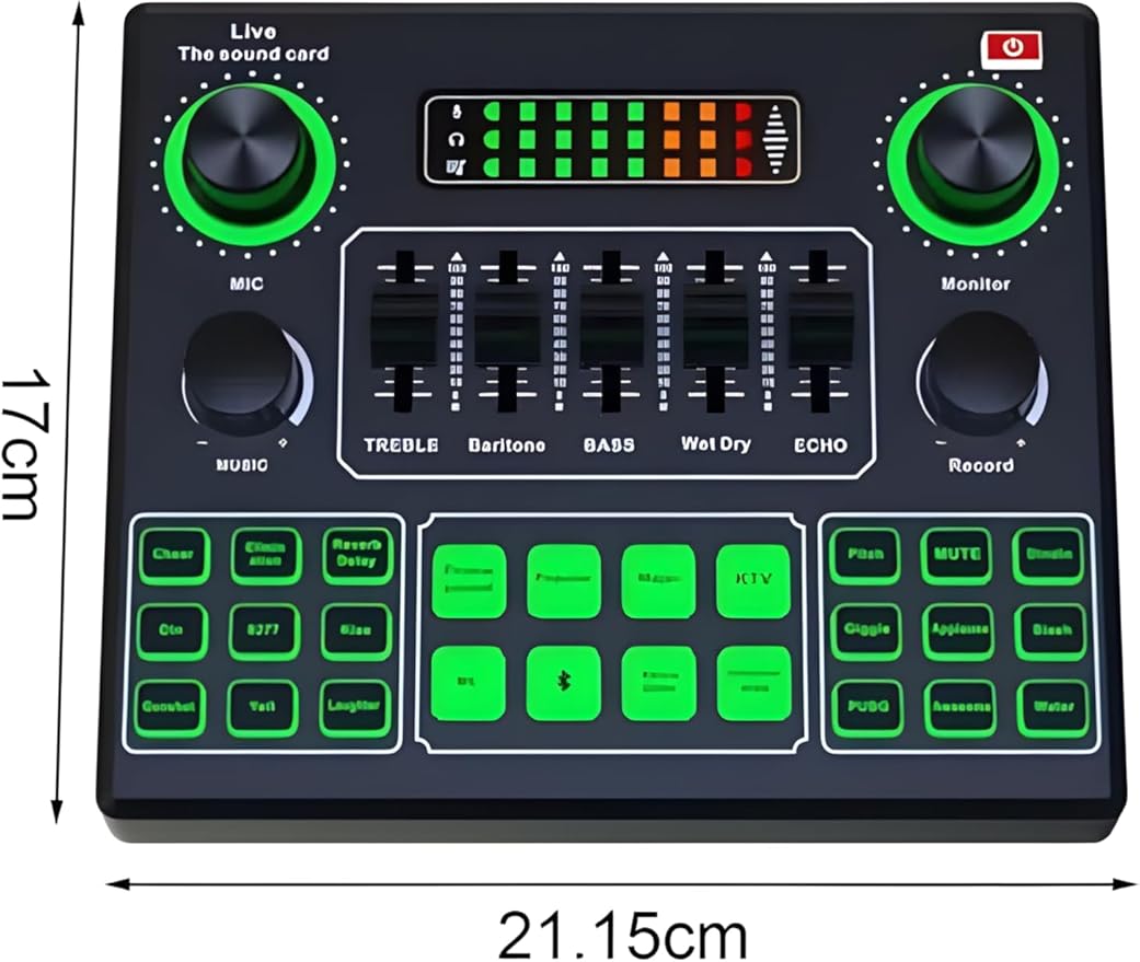 V9 Live Sound Card Audio Interface Adjustable Audio Mixer for Live Podcast Recording V9 Live Sound Card Audio Interface Adjustable Audio Mixer for Live Podcast Recording