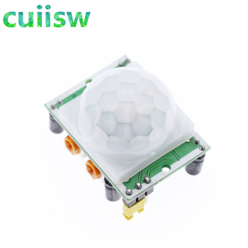 5pcs SR501 HC-SR501 Adjust Pyroelectric Infrared PIR module Motion Sensor Detector Module
