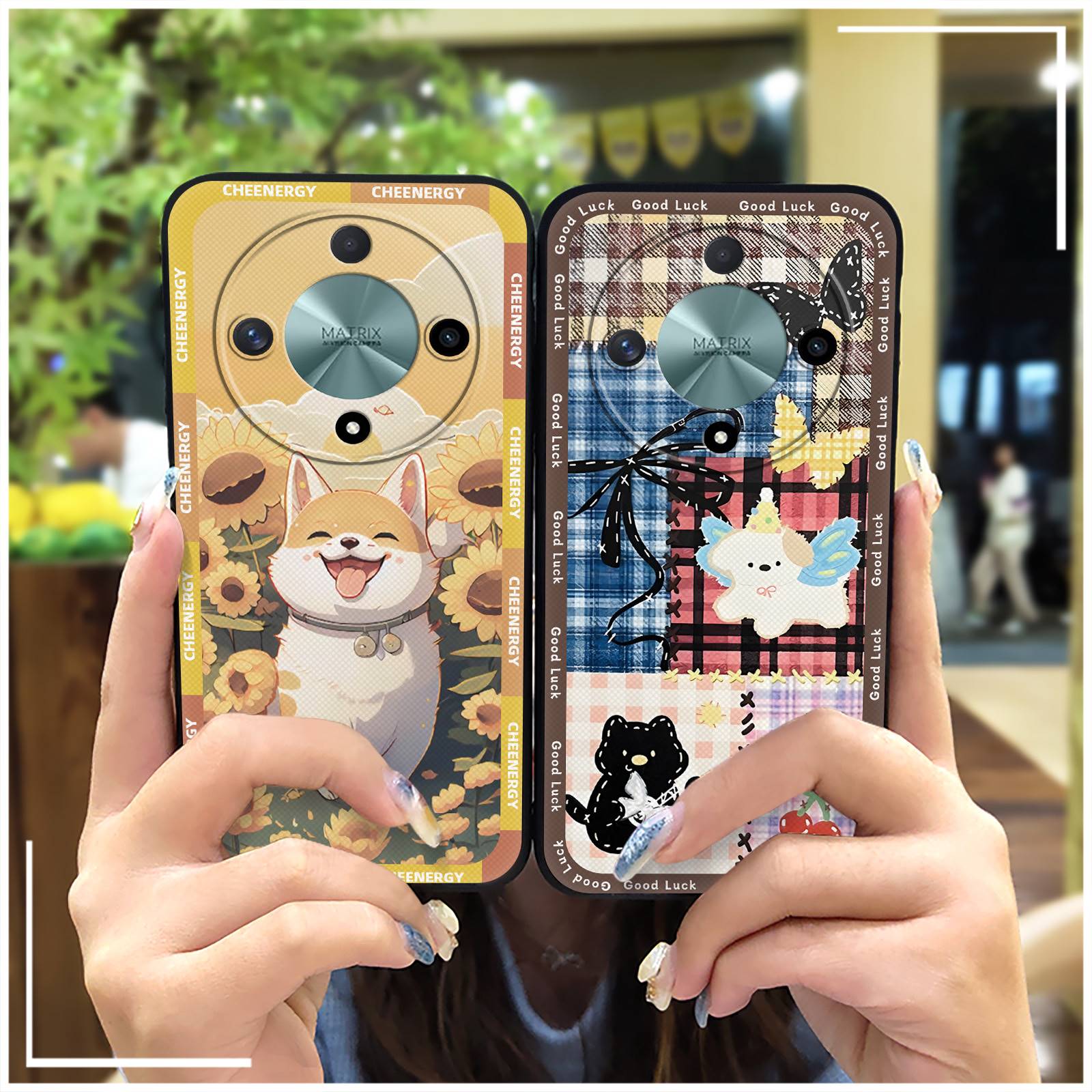 Mobile Case Protective Phone Case For Honor X9b/Magic6Lite 5G Shockproof Soft case Cover Cell Phone Sleeve Graffiti TPU