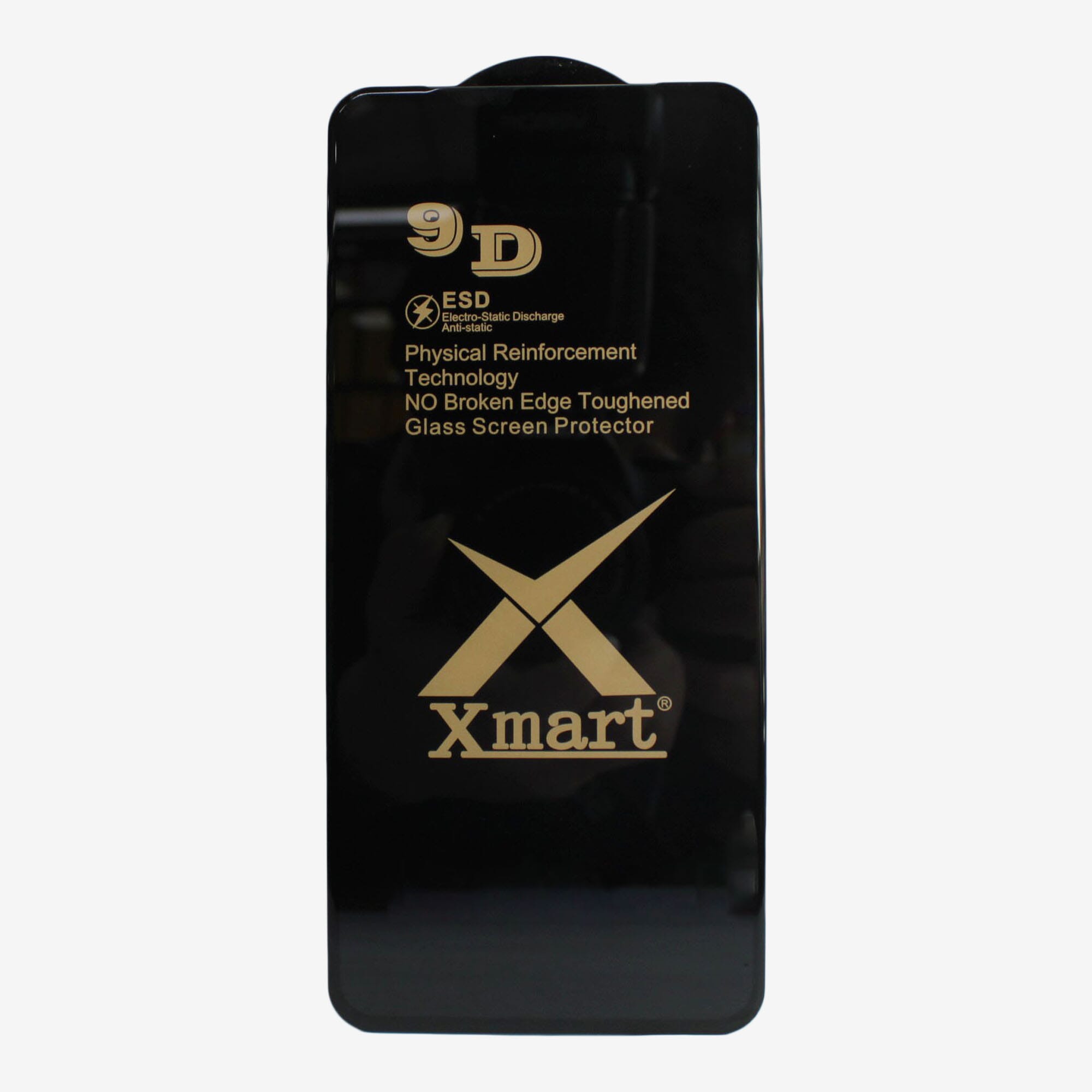 Black Color 9D Xmart Temper Glass For Iphone 5s