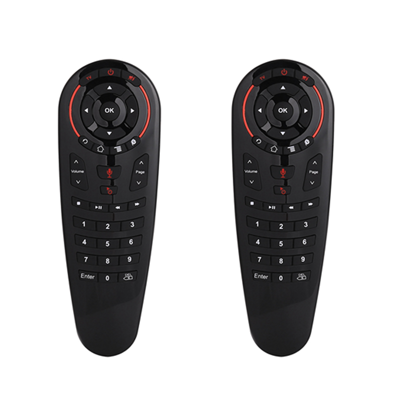 Q40 Voice Remote Control 2.4G Wireless Keyboard Air Mouse IR Learning Micro-Gyro Backlit for Android TV Box Easy Install