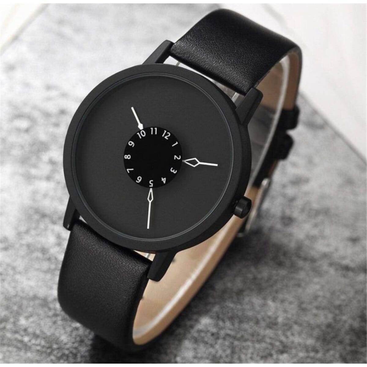 Paidu Black Casual Watch For Women