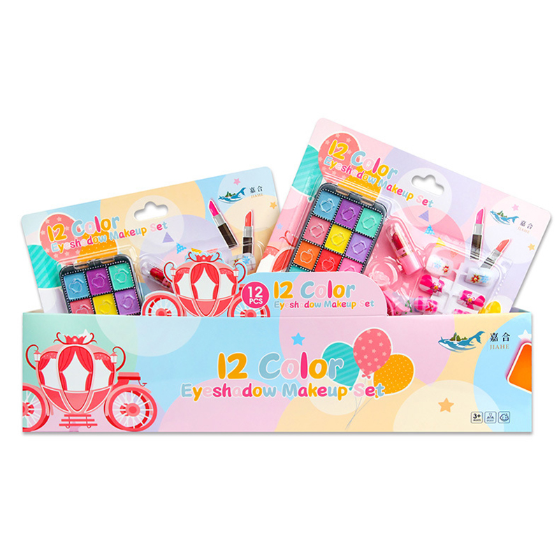 Bizzy Kids Makeup Kit for Girl Toys Washable Real Cosmetic Makeup Girls Princess Gift Play Make Up Toys for Toddler Safe Non-Toxic