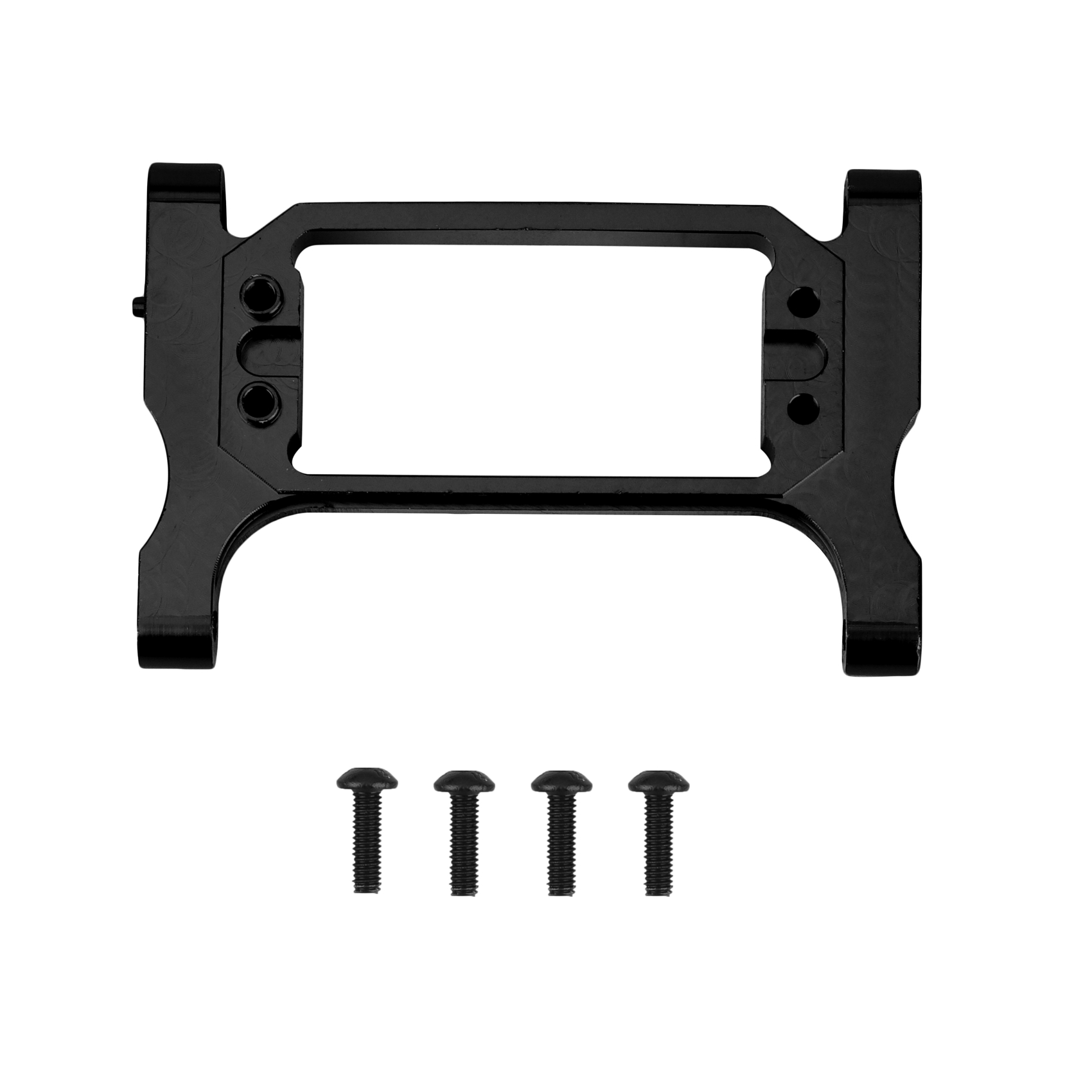 Metal Front Chassis Brace Crossmember Beam for 1/10 RC Car -4 TRX4 4 Upgrade,Black
