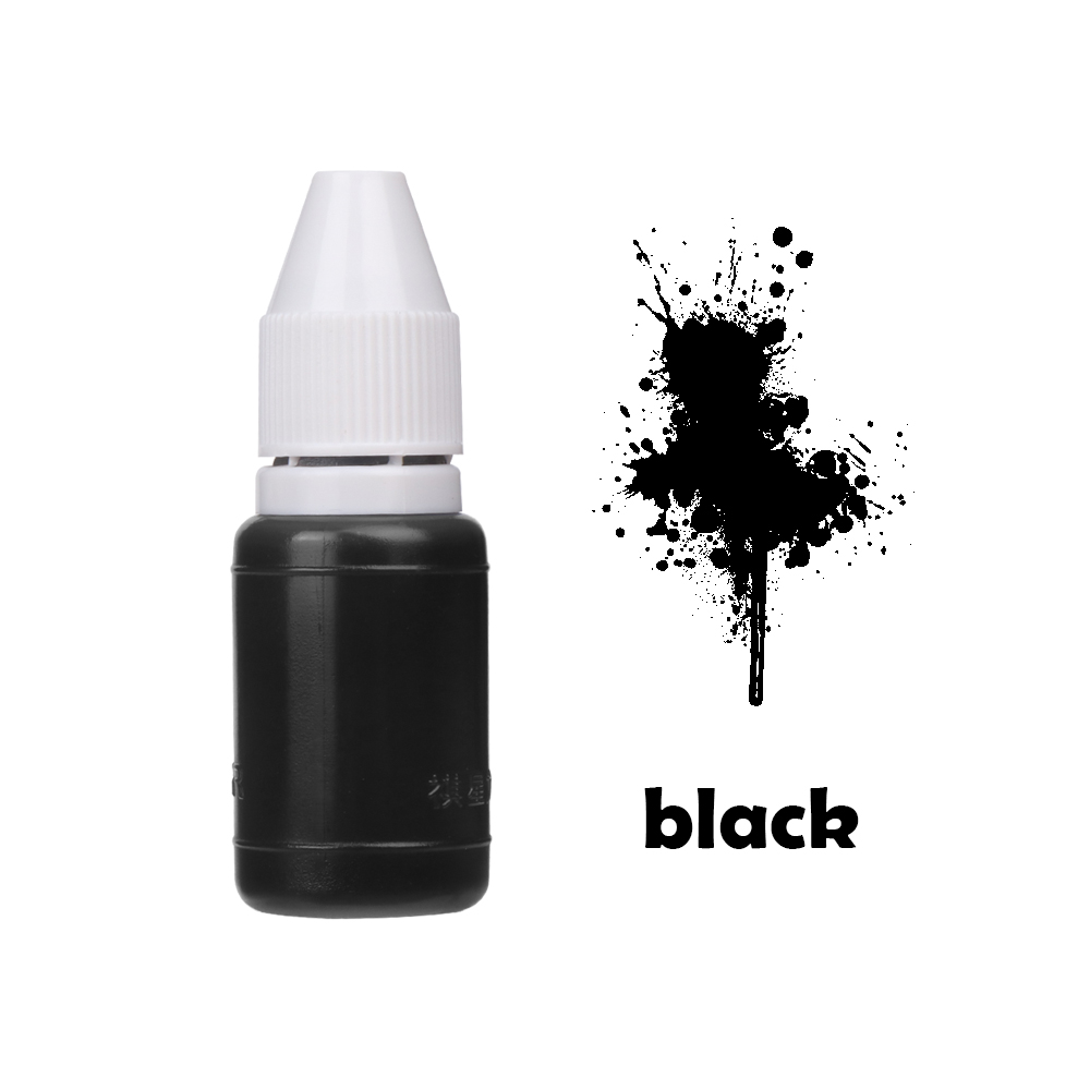 2Pcs Hot Colorful Office School Supplies Oil Inkpad Flash Refill Ink Scrapbooking Stamping Machine Photosensitive Seal