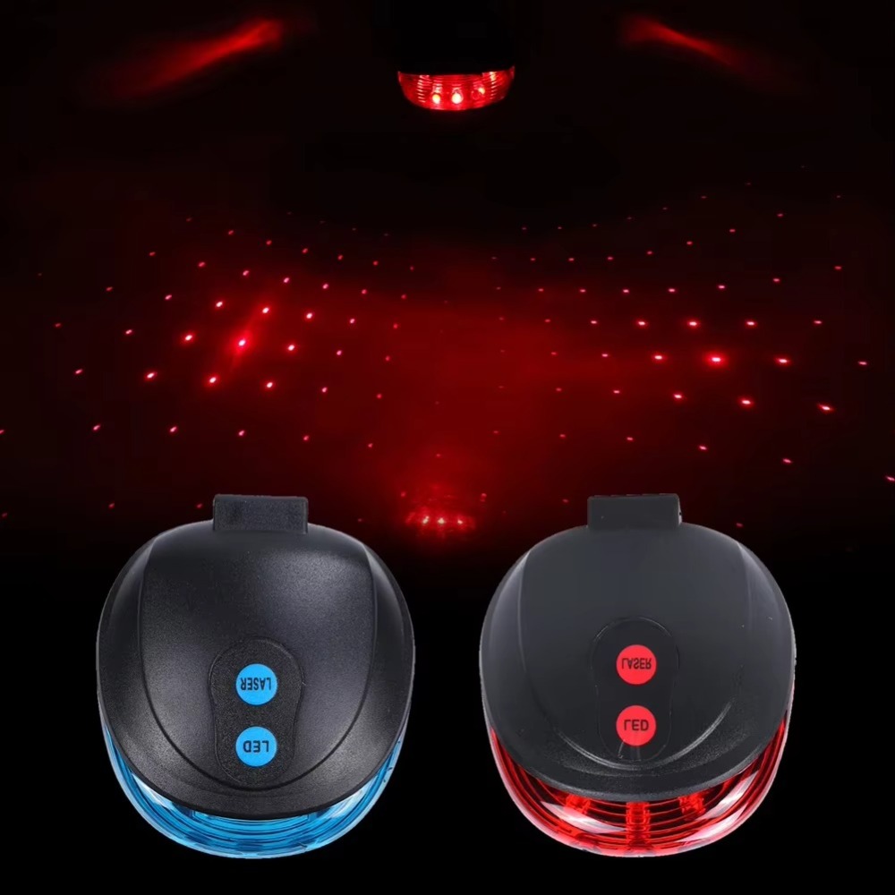 New Super Bright Bicycle Rear Light Safety Warning Easy To Install Cycling Taillight Wide Angle Illumination Multiple Modes LED Night Light Night Cycling
