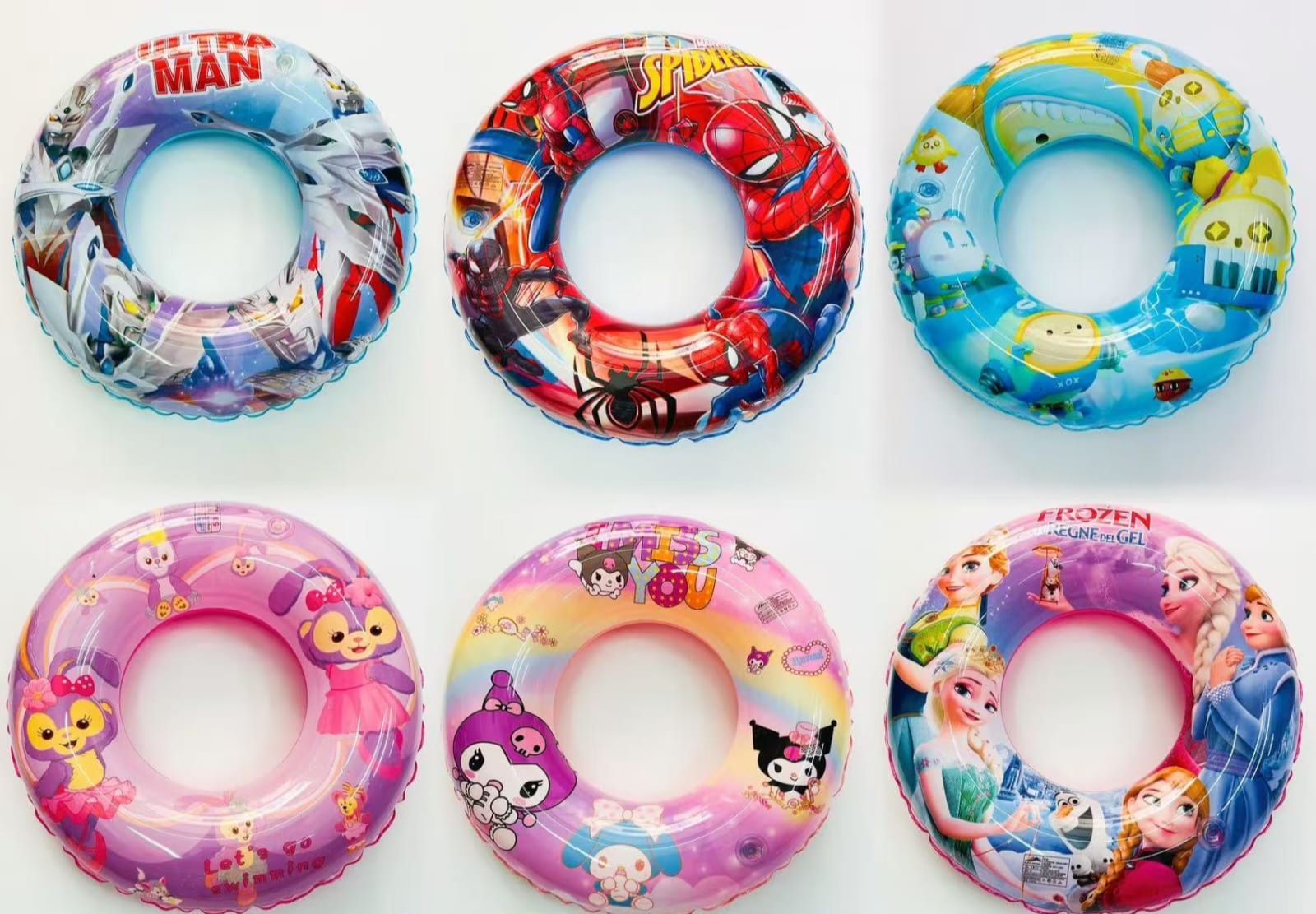 Plastic FunSplash Kids Swimming Ring (50cm, 60cm, 70cm)