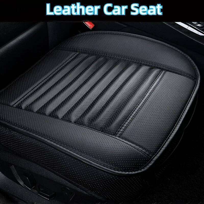 Leather Car Seat Interior Seats Cover Cushion Four Seasons Protector Mat Universal Seat-Cover Carpet Auto Accessories