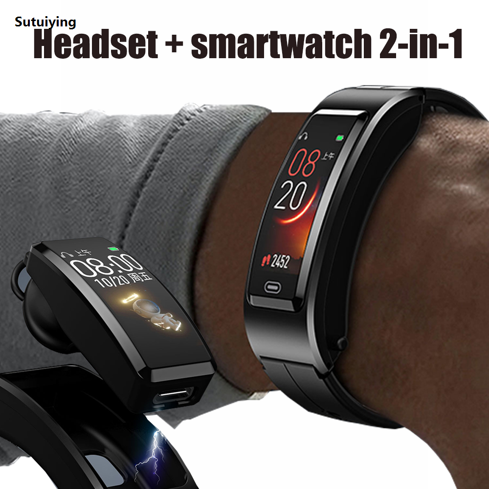 Sutuiying Style Smartwatch Men Bracelet Headphones Men For Xaomi 0.96 Inch Bargain price 60*128 Bluetooth Call Multifunction Smart Watch Women 2025 New