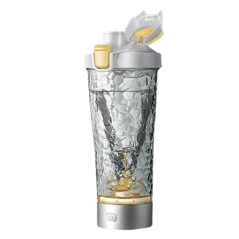 Kitchen Accessories Automatic Milk Coffee Electric Protein Powder Mixing Cup Water Bottle White