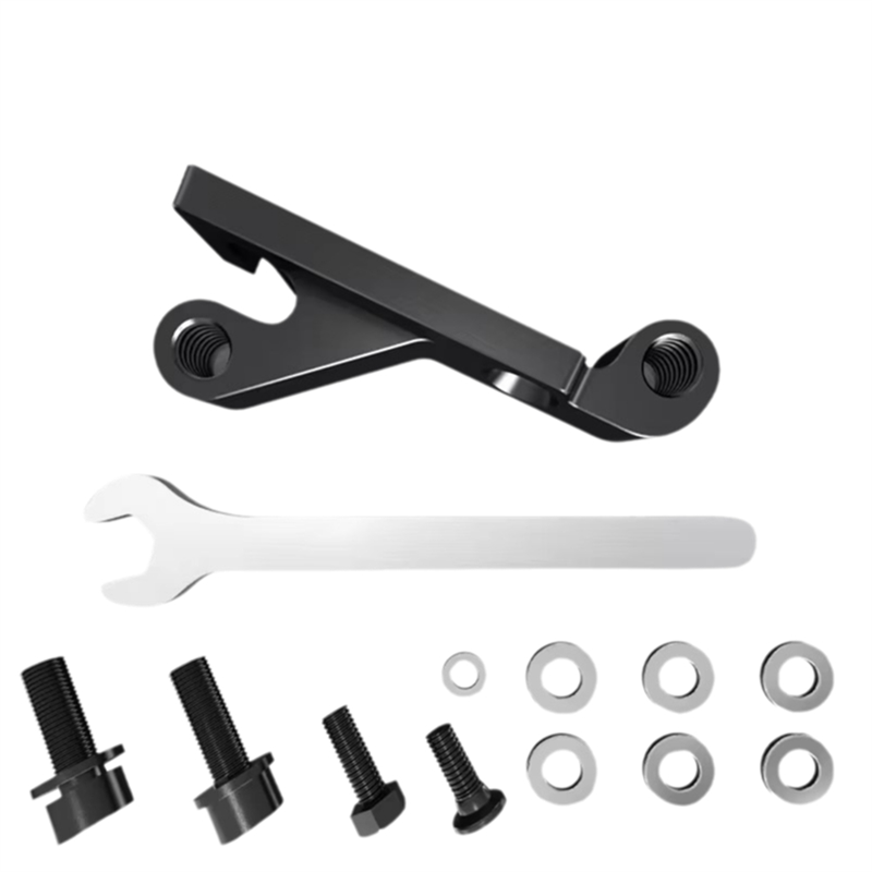 (GGBR)-IS Mount to Flat Mount Bike Brake Adapter 160 180mm Rotor Brake Caliper Adapter for Frame Fork Bicycle Accessories