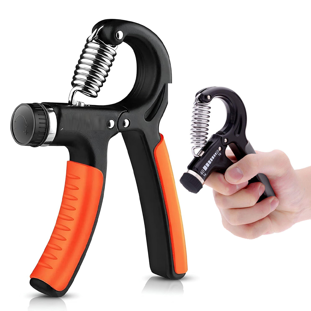 Adjustable Hand Grip (10-40KG) - Hand Gripper for Home & Gym Workouts, Finger & Forearm Exercises for Men & Women
