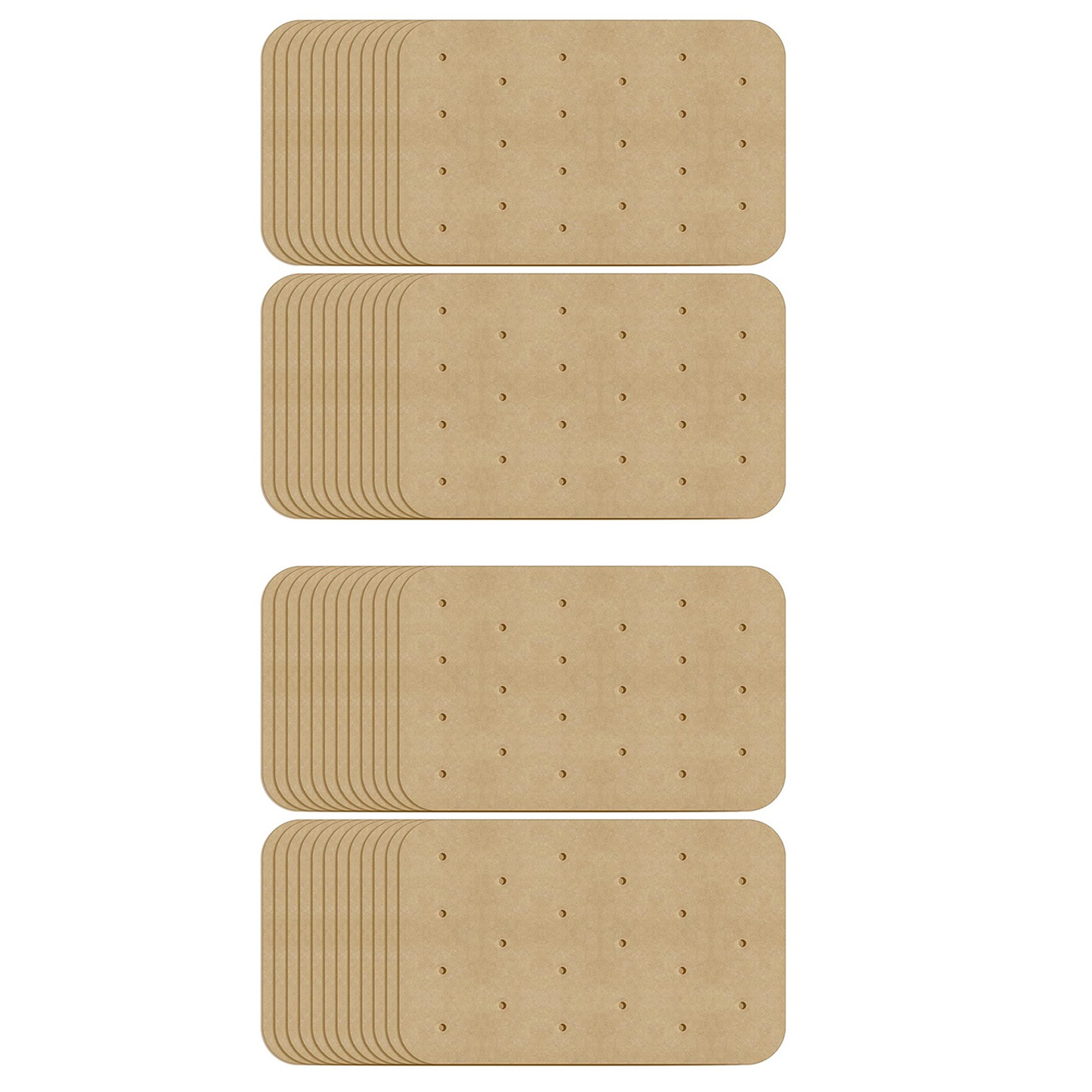 EITGZWAS 300Pcs Air Fryer Paper Air Hole Air Fryer Parchment Paper Liners for Foodi Smart FG551 Air Fryer Accessories