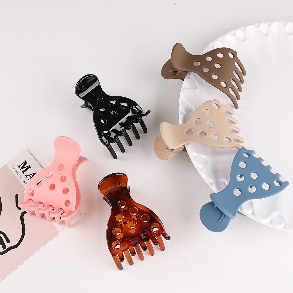 3 Pcs/set Daily Portable No-Crease Hair Root Lifters Acrylic Material Vintage Style Root Lifting Hair Clip Non-slip Design Natural Fluffy Root Curling Tools Women