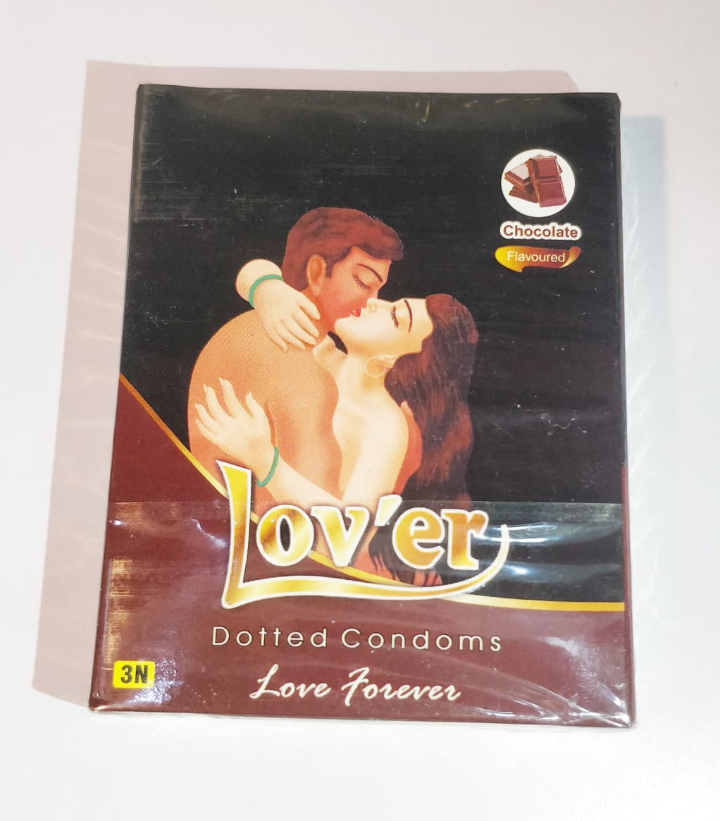 Lover 3~ Unit Chocolate Flavour Dotted Condom For Men !!Dreamworldonlinestore