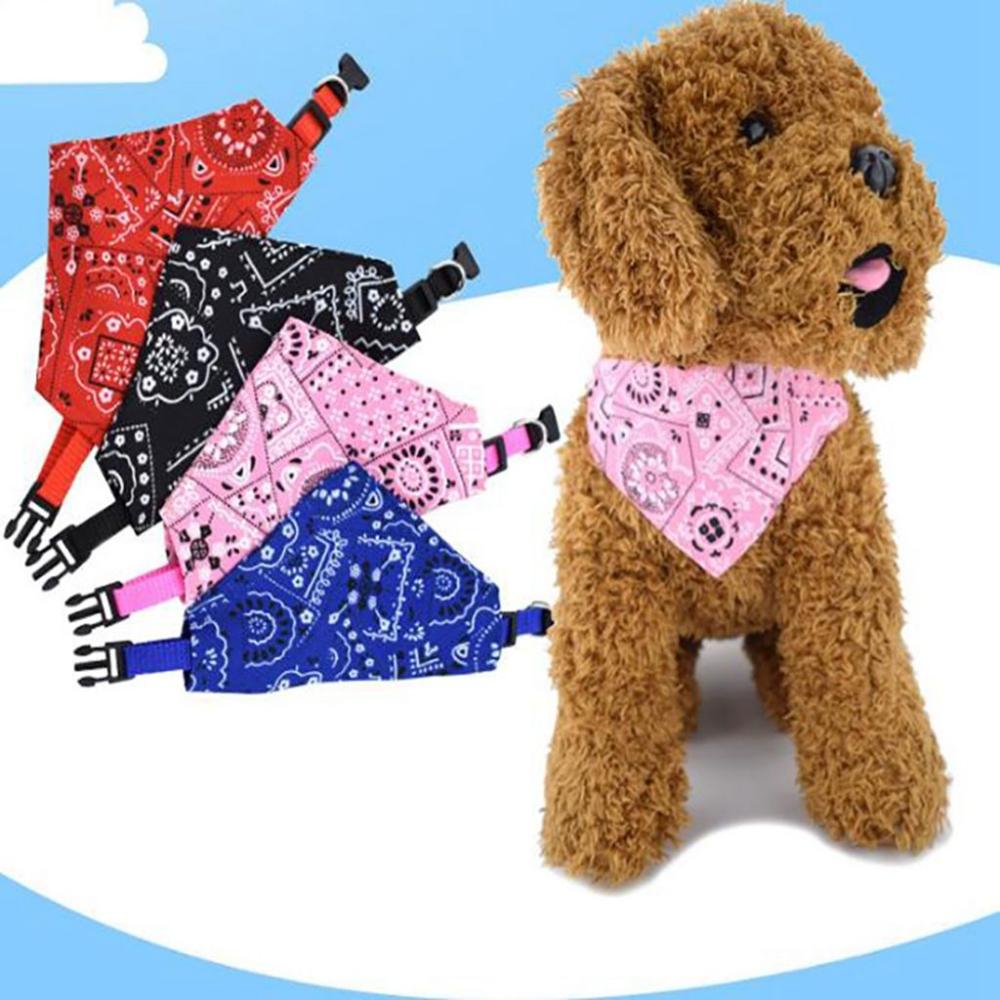 Bright Color Washable Dog Neckerchief Adjustable For Small,Middle,Large Dog Plaid Pet Triangle Towel Pet Accessories Cats Scarf Dogs Bandana
