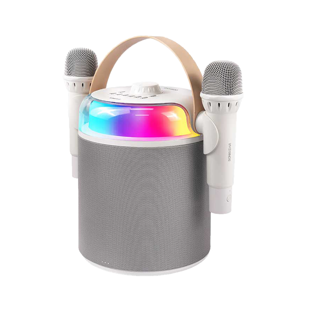 SonicGear IOX K800 - High-Power Portable Karaoke Speaker - with Bluetooth 5.3 - and 7-Color LED