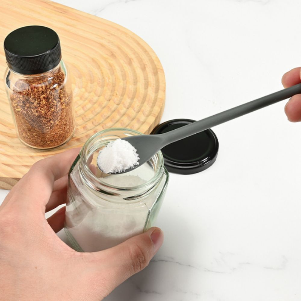 Pair Multipurpose 2 in Silicone Cooking Chopsticks Long Handle Heat Resistant Double-headed Stirring Stick Non-Slip Mixing Spoon Bar