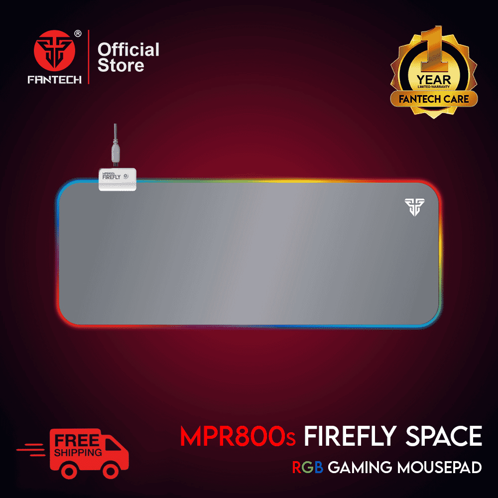 Fantech Mpr800 Gaming Mouse Pad White Space Edition
