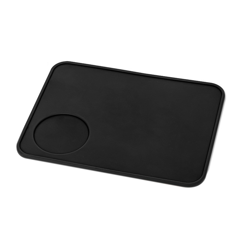 1 PCS Silicone Coffee Tamper Mat Anti-Slip Tamping Pad As Shown Bar Home Accessories,B