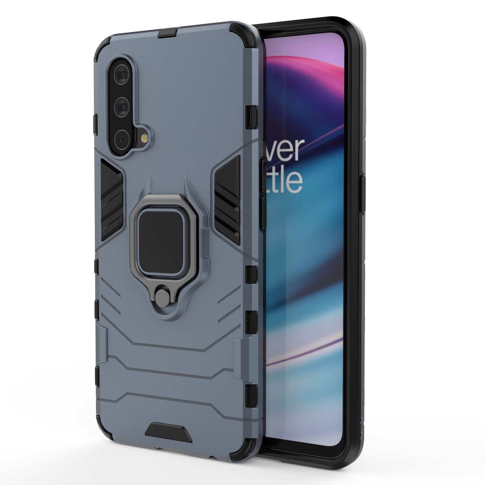 Shockproof Ring Rugged Case For OnePlus Nord CE