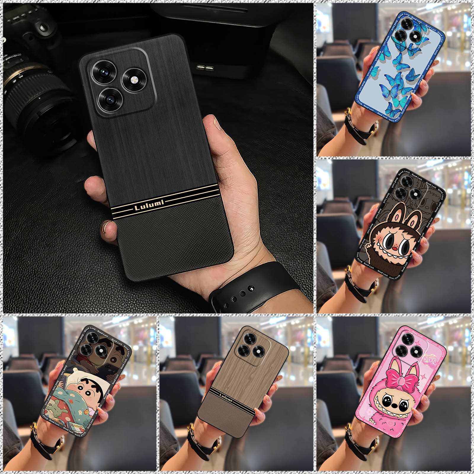 Waterproof Phone Pouch Phone Case For Honor X5c/X5c Plus/Play10a 4G Graffiti Silicone Durable Shockproof Cute Cartoon