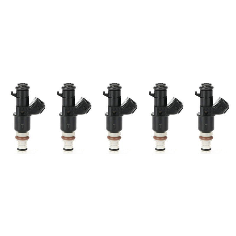 fasdaga 5X 16450-RAA-A01 Fuel Injector Nozzle for Accord -V Elements 2005 2006 2007 2008 2009 2010 2011 Car Accessories