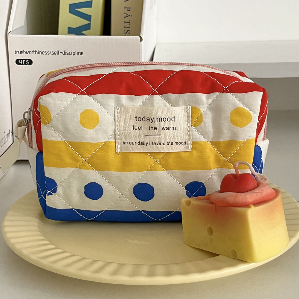 NEW Handbag cosmetic bag storage bag handbag travel portable wholesale ladies rainbow makeup bag washroom makeup bag cute