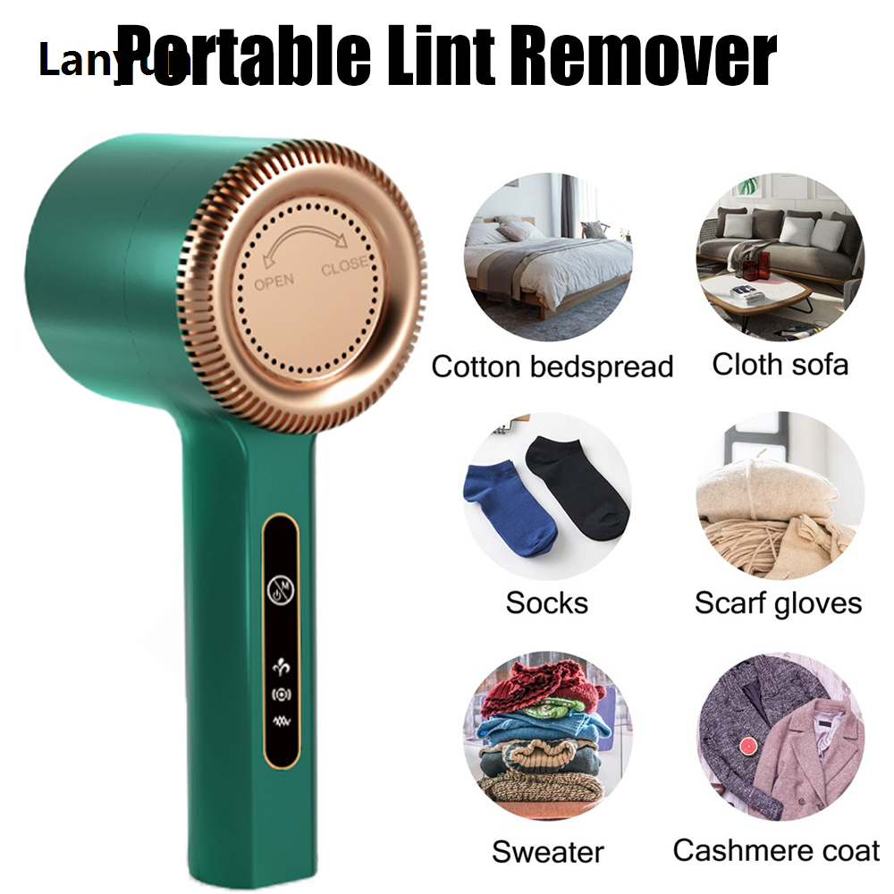 Lanyun Portable Lint Pellet Remover For Clothing Household Multifunctional High Quality Electric Hair Ball Trimmer Rechargeable fuzz Clothes Shaver