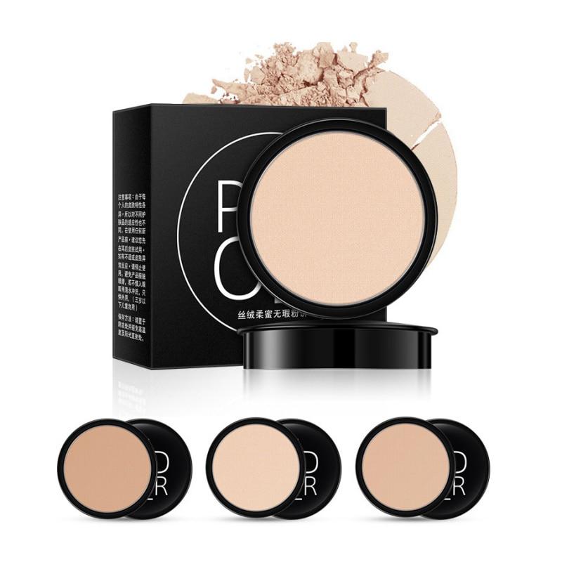 Yuanyan New Face Pressed Powder Cosmetics Long Lasting Oil Control Brightening Makeup Powder Palette Beauty Long Lasting Makeup Effect