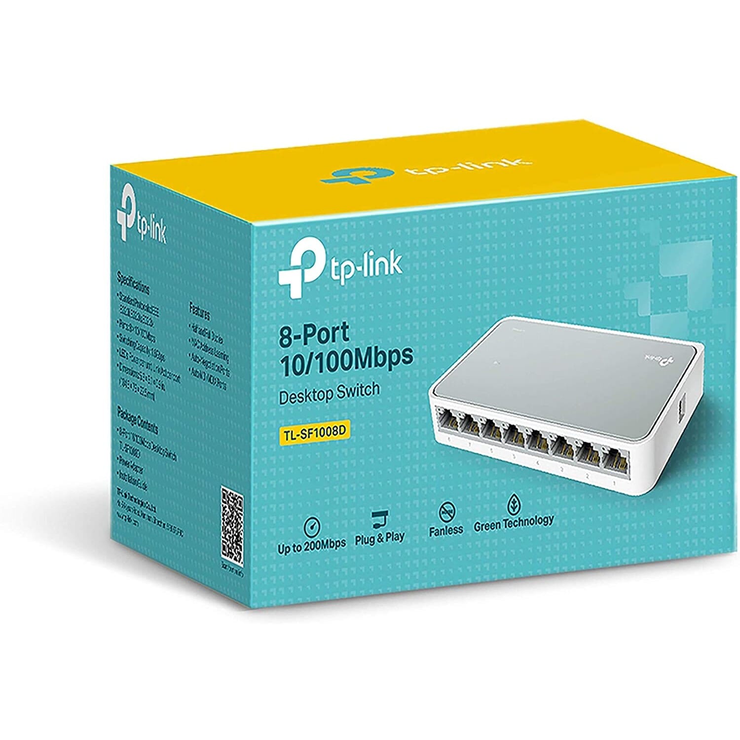 TP-Link 8-Port 10/100 Mbps Desktop Switch TL-SF1008D