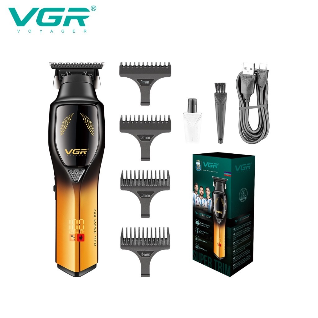 VGR-V-187 Usb Charging Professional Cordless Hair Trimmer