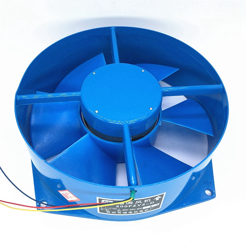 3X 200FZY2-D Single Flange AC220V 65W Fan Axial Flow Fan Fan Electric Box Cooling Fan Wind Direction Adjustable