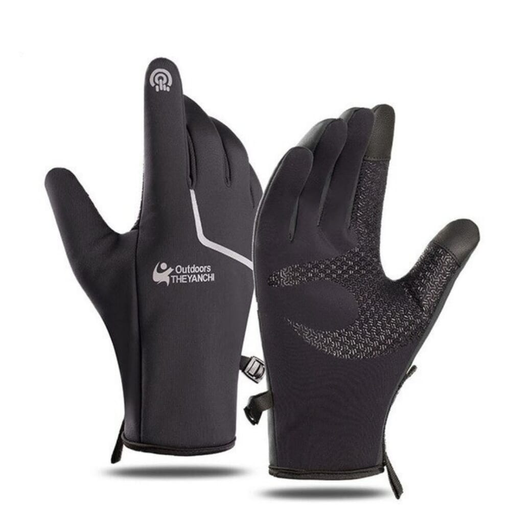 Winter Warm Thermal Inside Windproof And Water Repellent Bike Riding Antiskid Glove