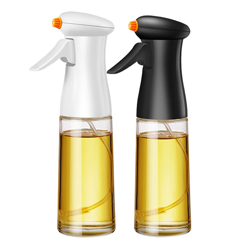 NAMUNY Oil Sprayer for Cooking, Olive Oil Sprayer Bottle, Oil Bottle, 2 Pack 230Ml Oil Bottle for BBQ Baking