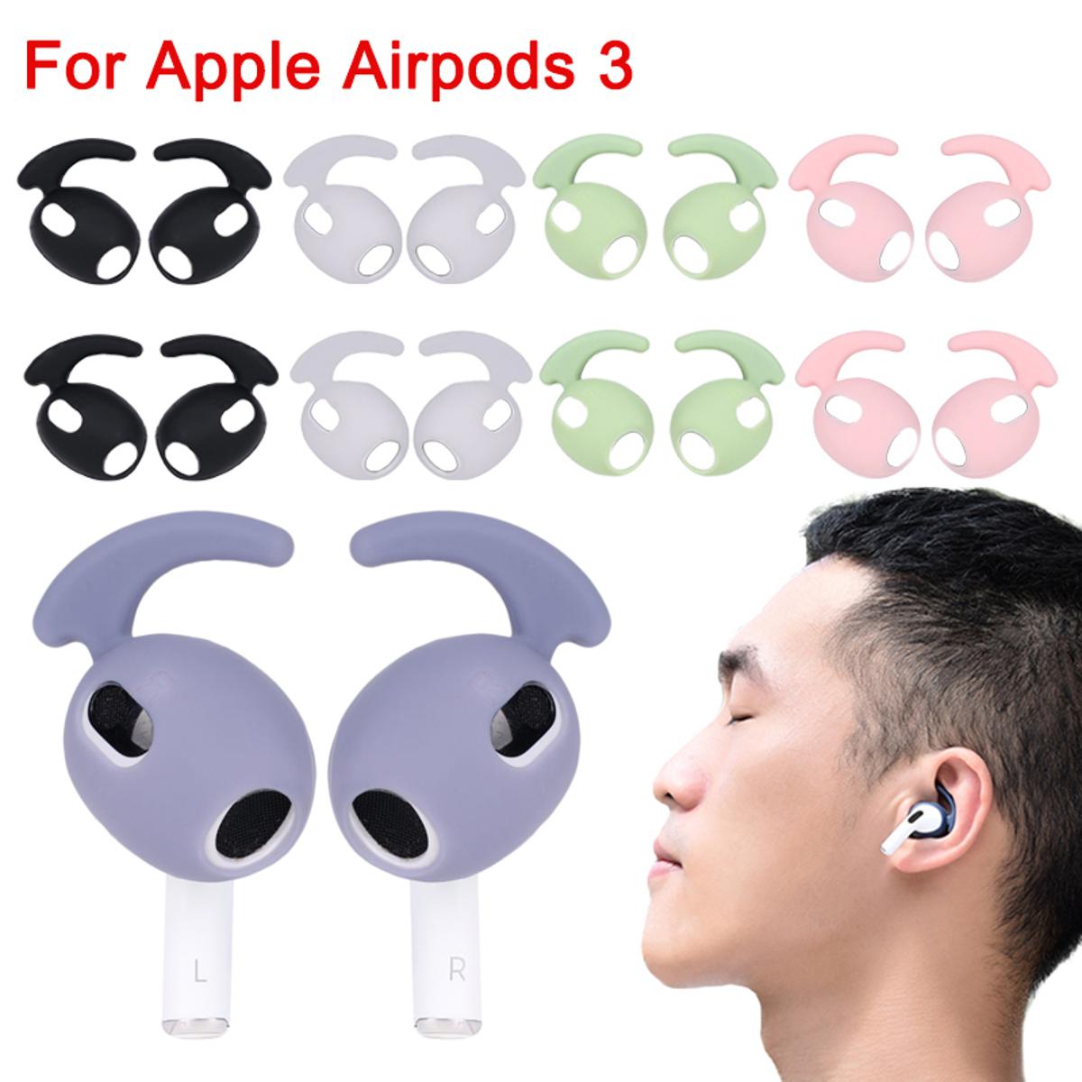 Silicone Ear Hoop for Apple Airpods 3 Earplug Anti Lost Ultra Thin Earphone Eartip Sleeve Protective Cover for AirPods3