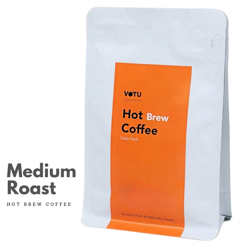 VOTU Coffee - Hot Brew Coffee - Medium Roast