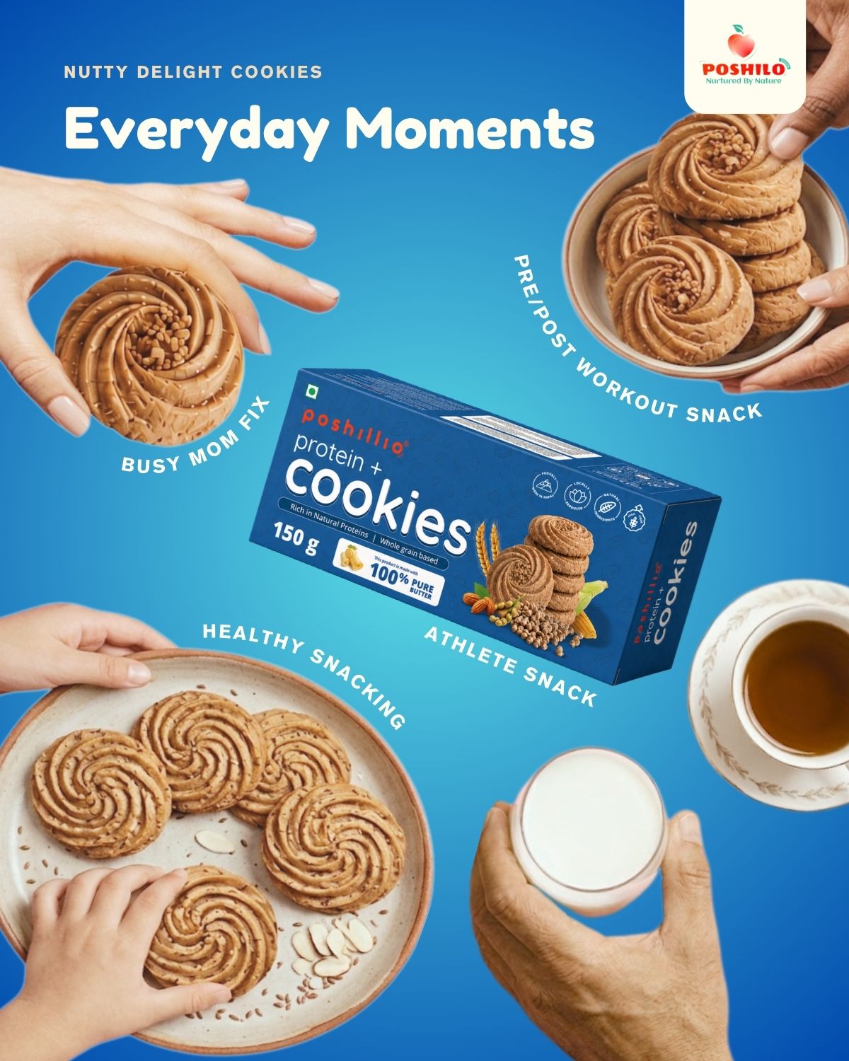 Poshilo Protein+ Cookies